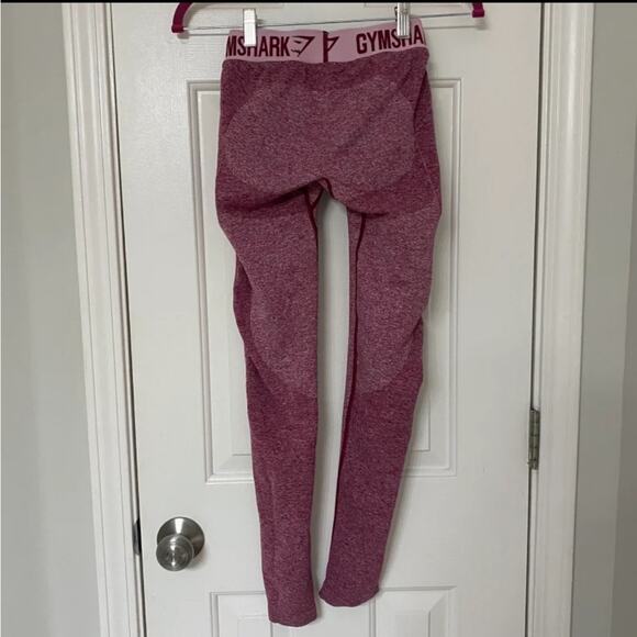 GYMSHARK • Pink Red Flex Leggings - Picture 11 of 13